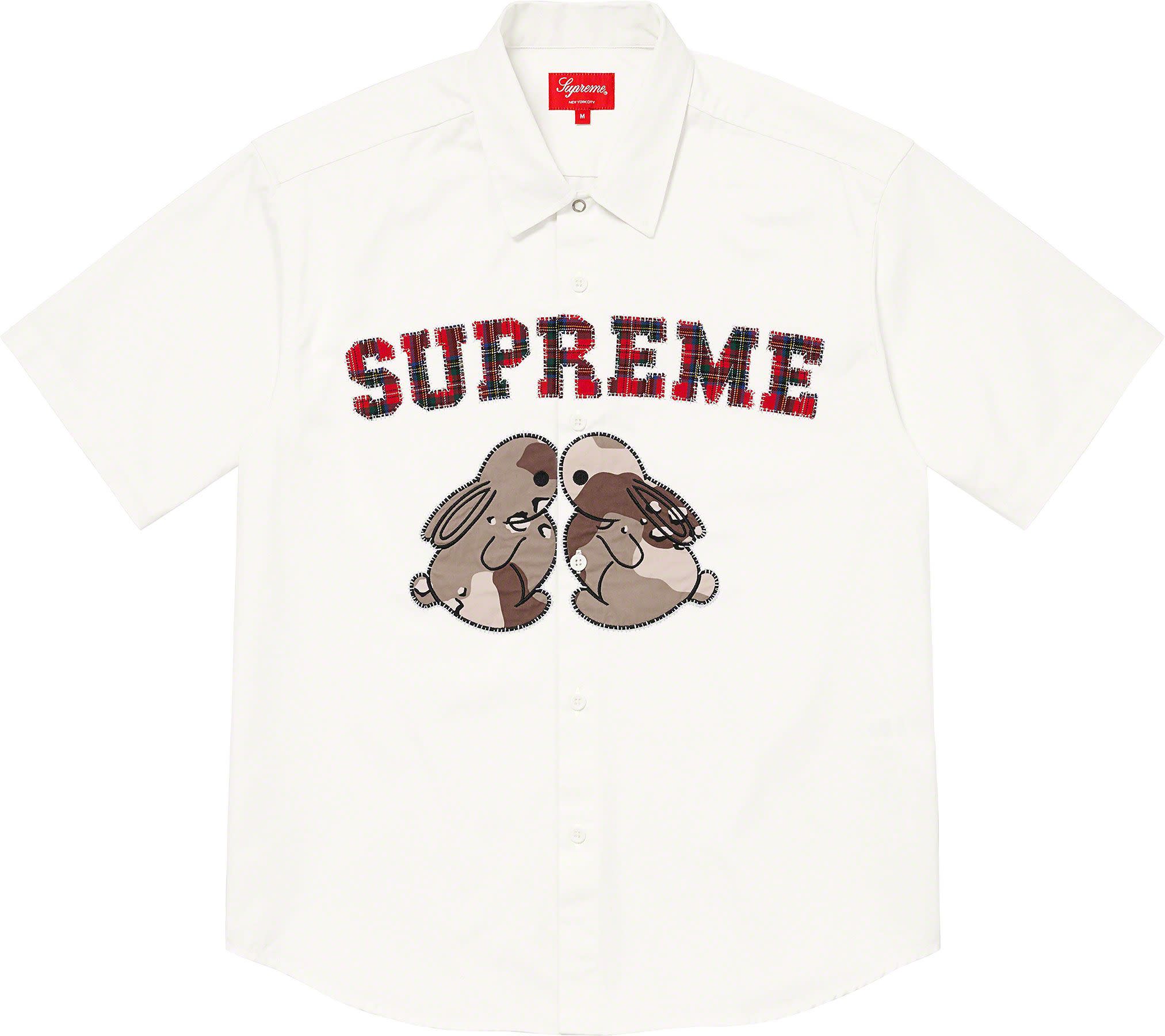 Supreme BUNNIES S/S WORK SHIRT | Supreme - SLN Official