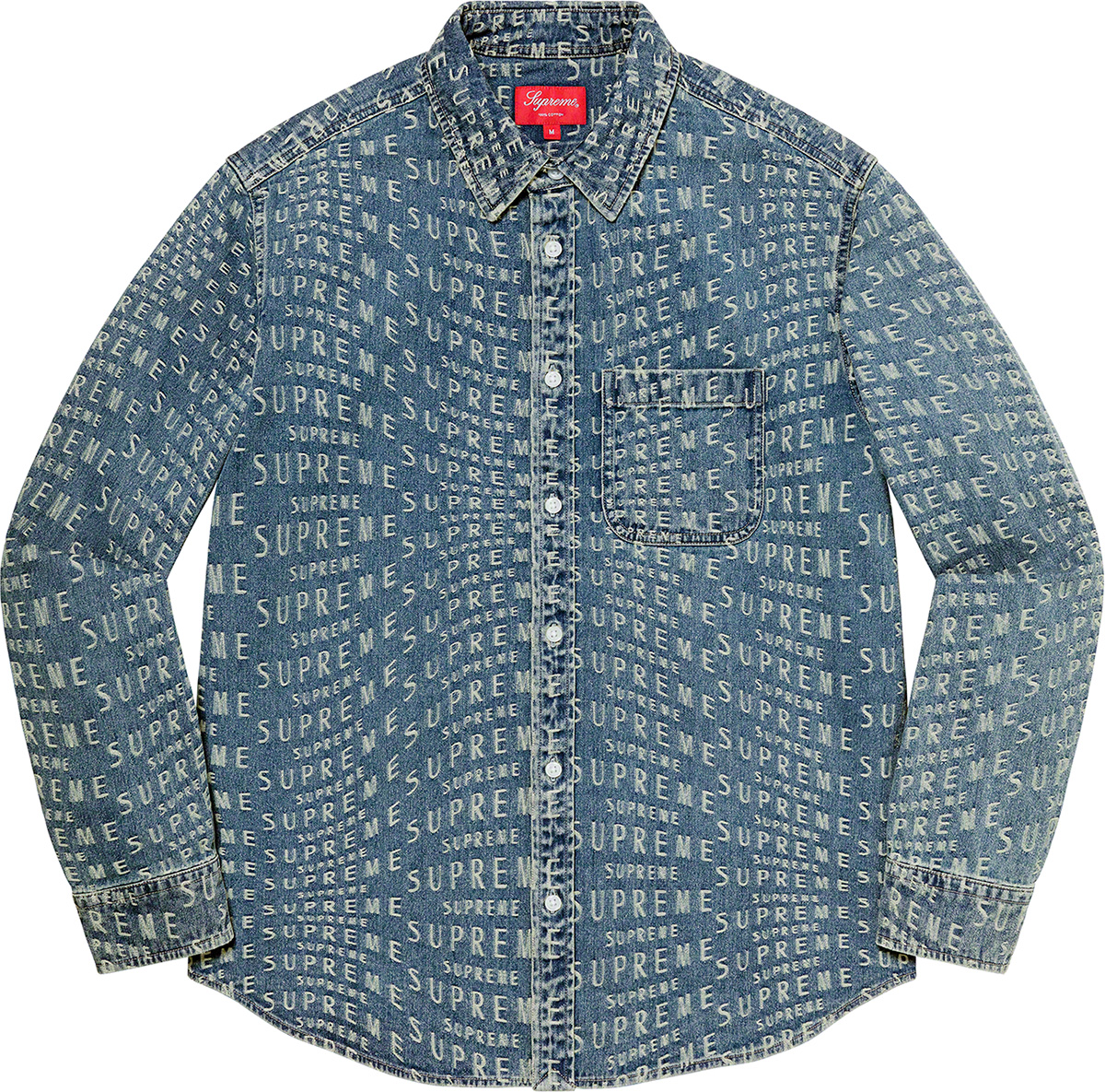 Supreme shop denim shirt