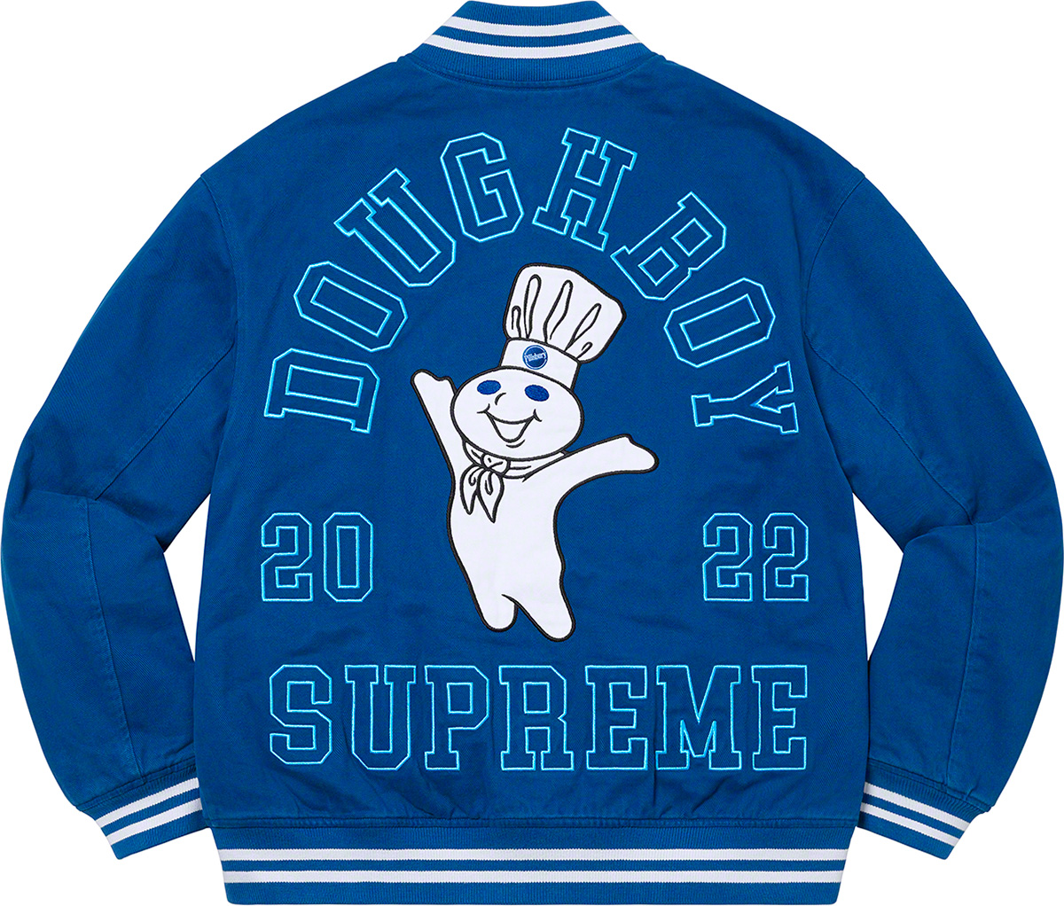 Supreme Mitchell & Ness Doughboy Twill Varsity Jacket | Supreme