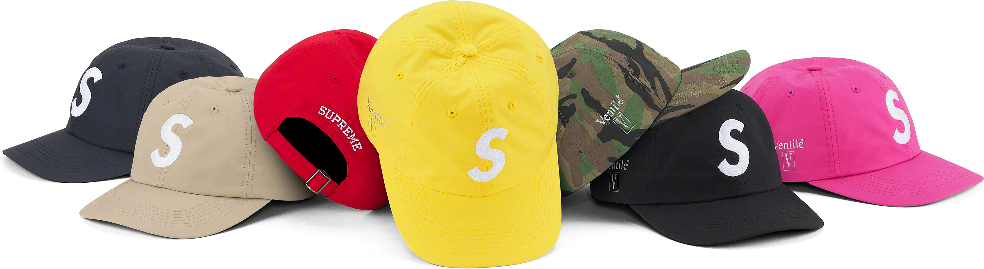 Ventile S Logo 6-Panel | Supreme - SLN Official