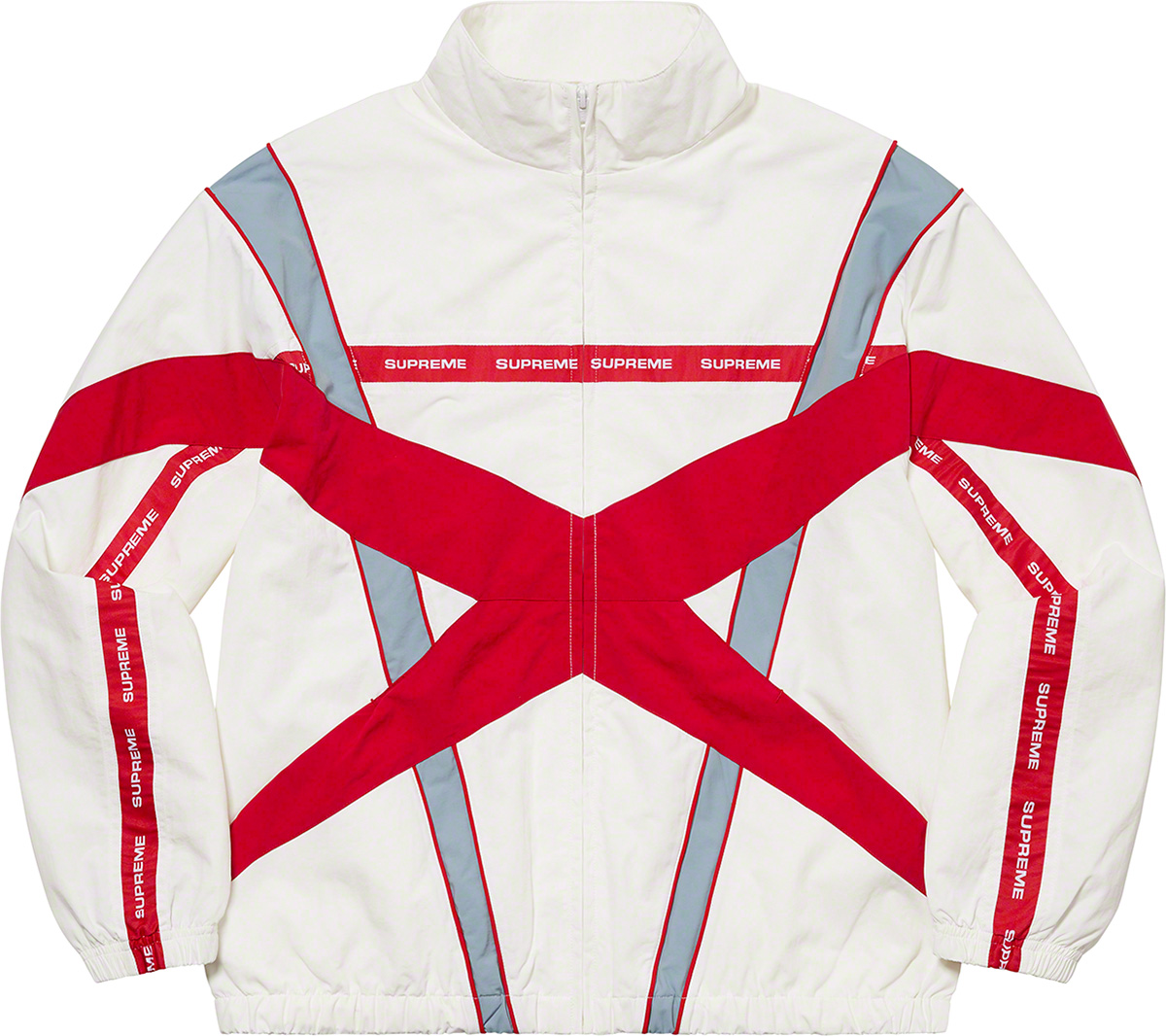 国産豊富なsupreme Cross Paneled Track Jacket ジャケット・アウター