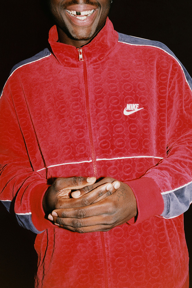 Supreme Nike Velour Track Jacket Tan XLジャケット/アウター - ブルゾン