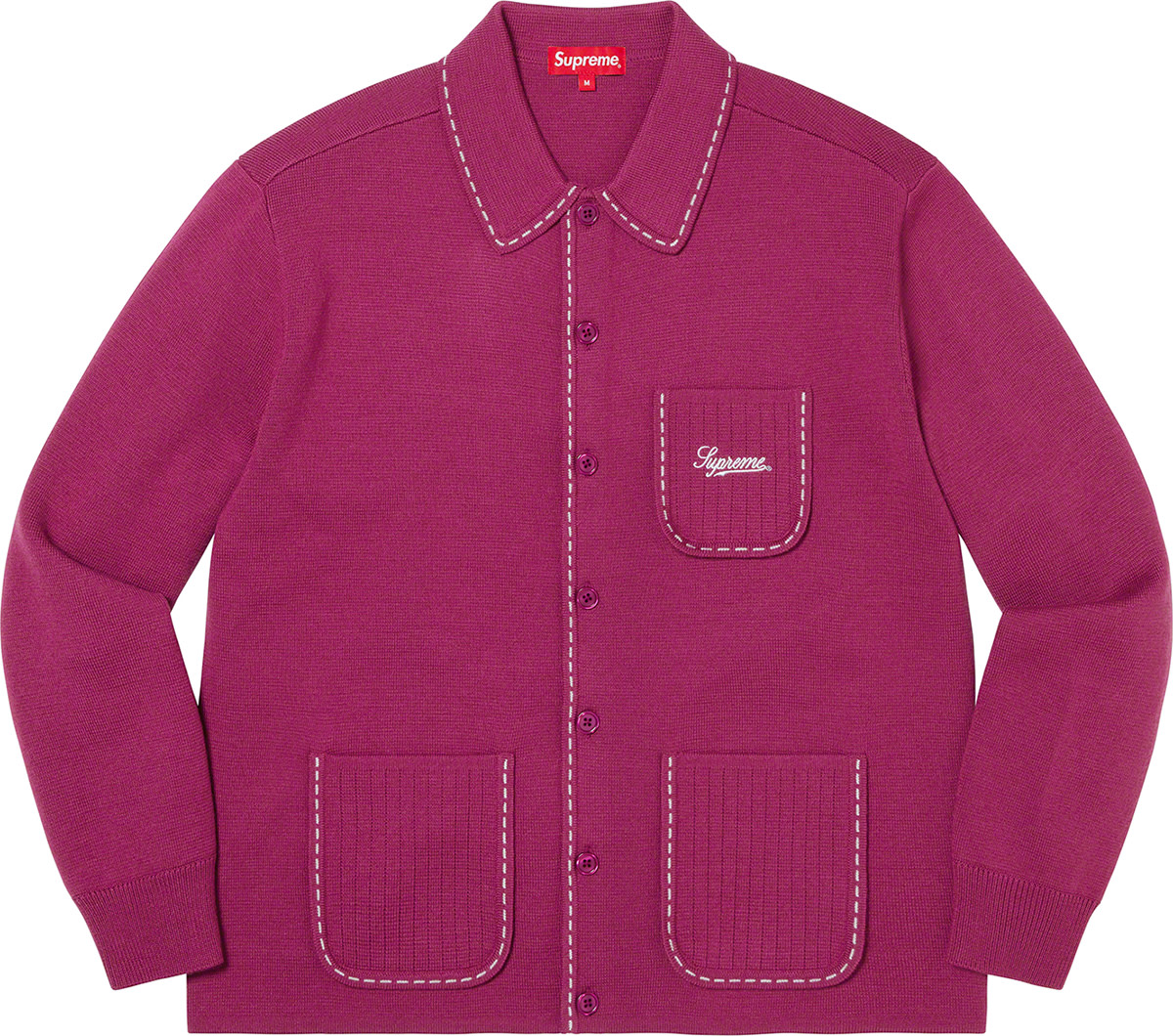 Supreme Contrast Stitch Button Up | Supreme - SLN Official