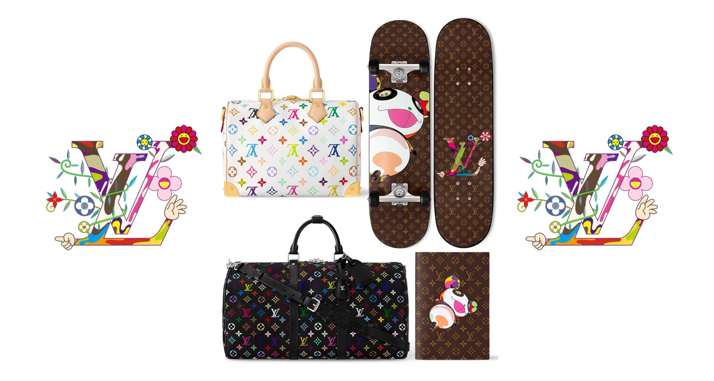 Louis Vuitton Kicks Off 2025 with Takashi Murakami Re-Edition Collection 