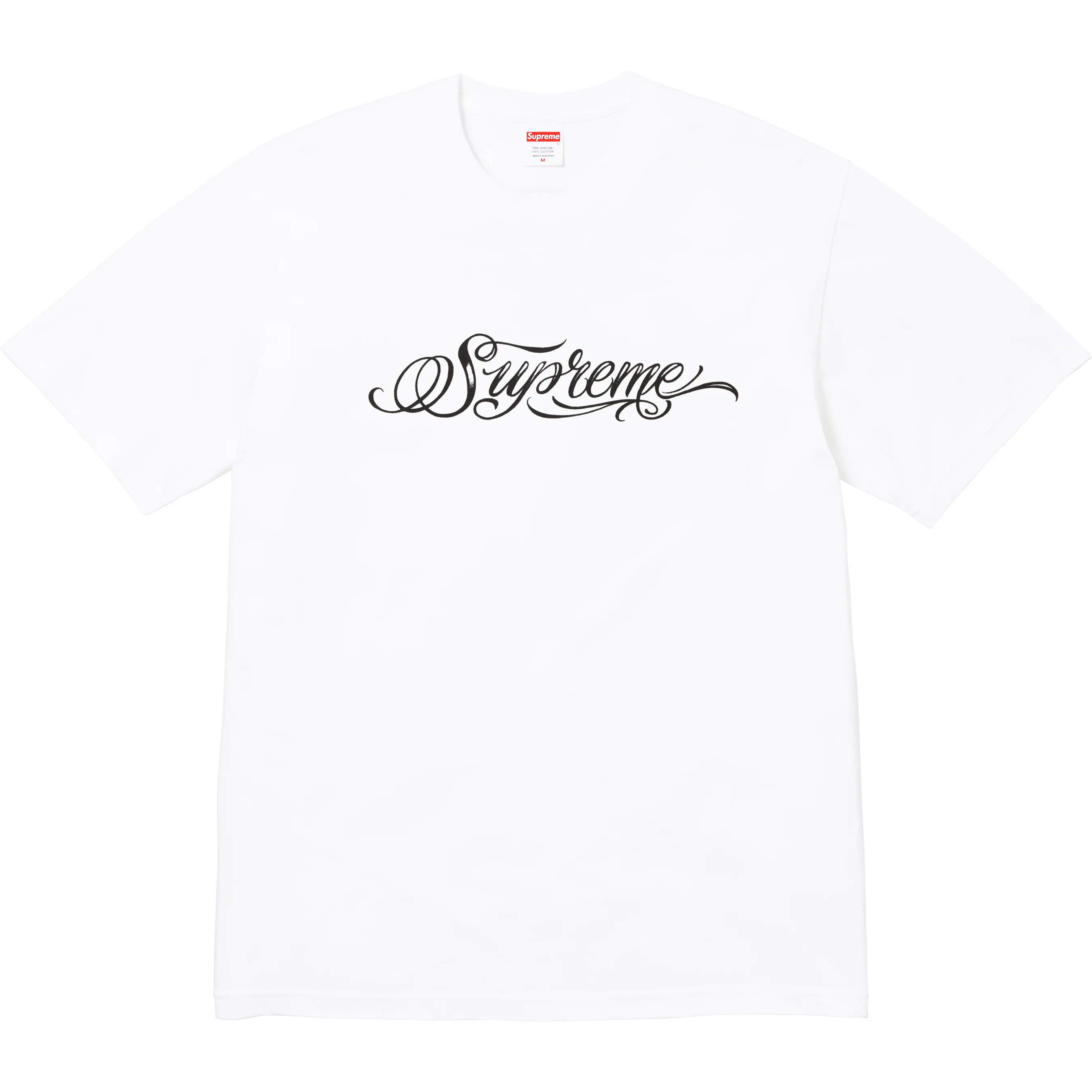 ★24AW WEEK8★Supreme  White Tee Supreme Snow White Tee (FW24) - $48