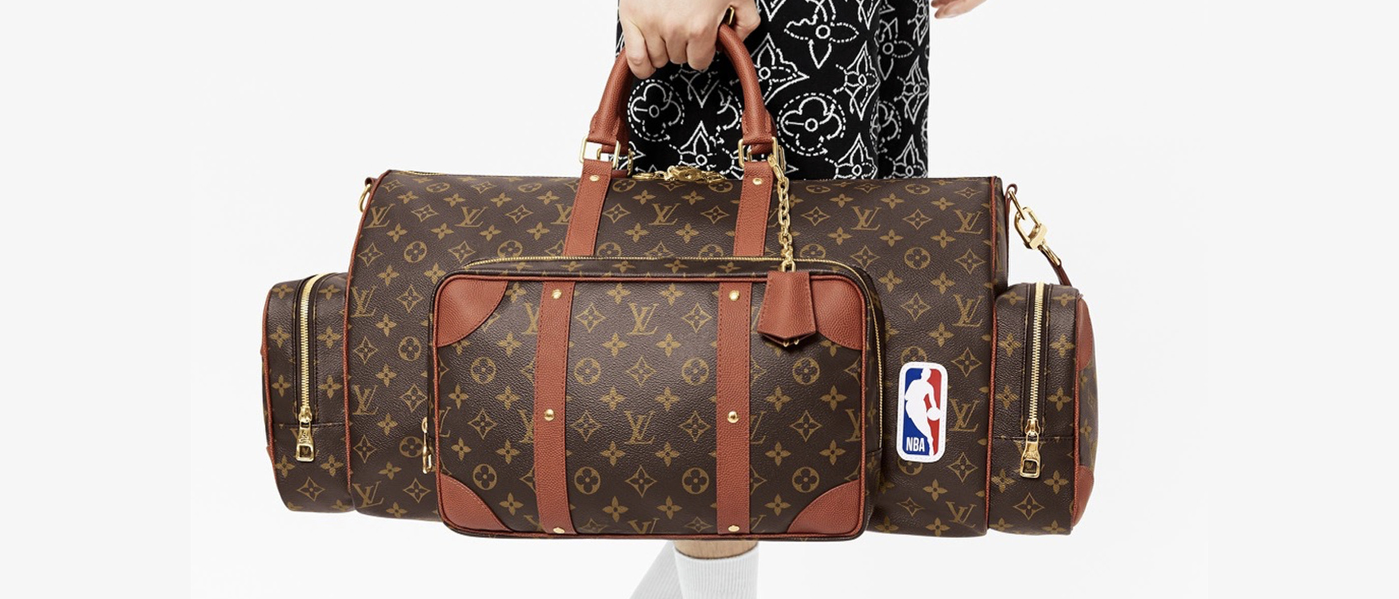 louis vuitton nba duffle bag