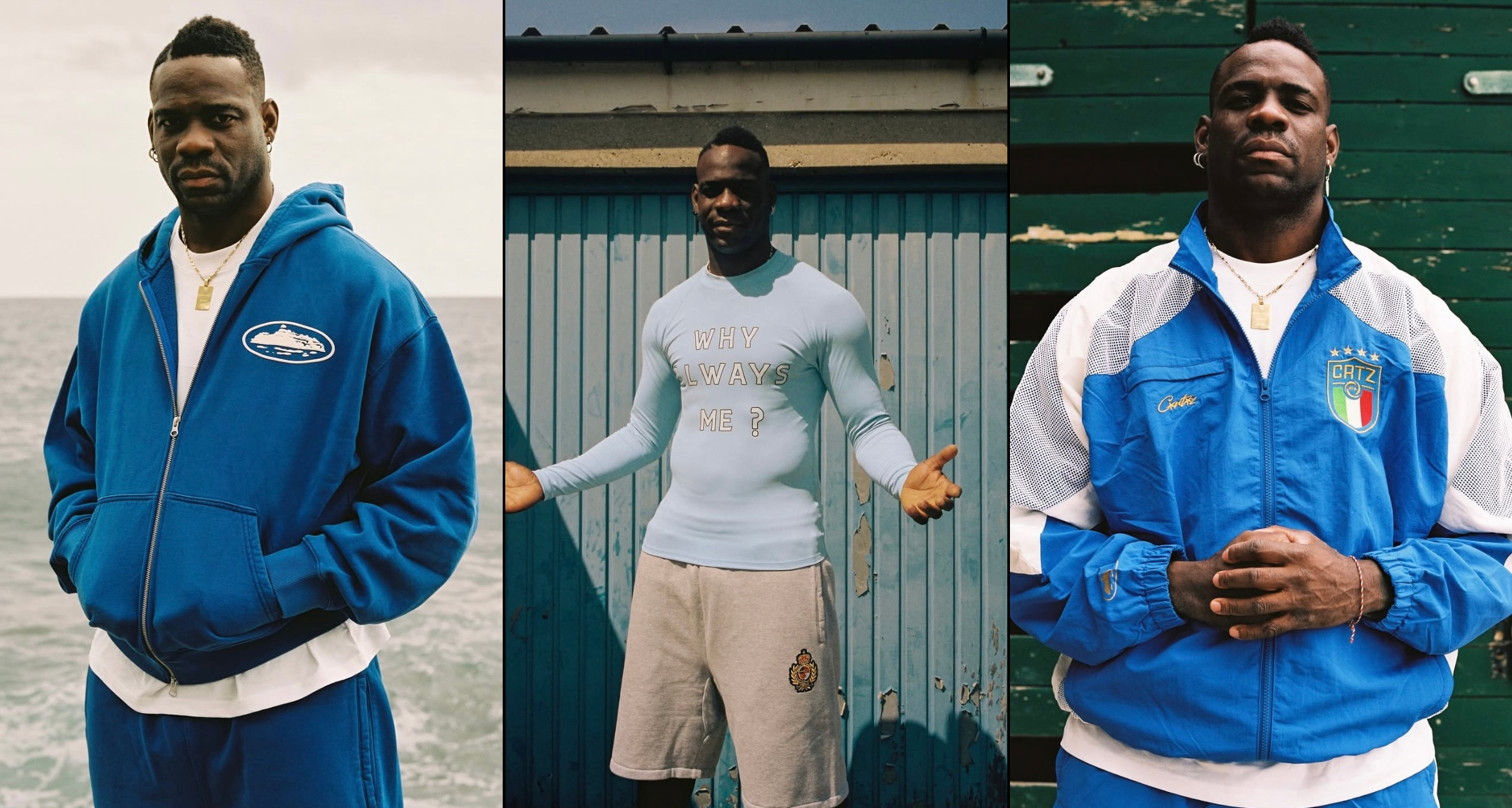 “Why Always Me?” - Mario Balotelli Leads Corteiz’s Latest Summer Release