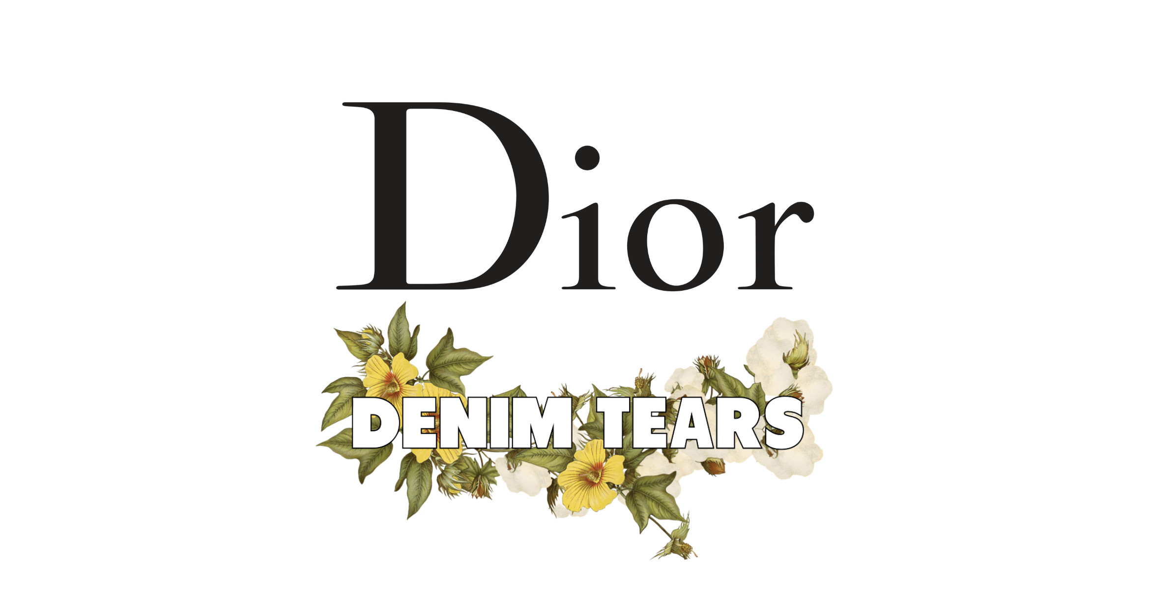 Dior x Denim Tears Silk Twill Shirt Blue Men's - SS23 - US
