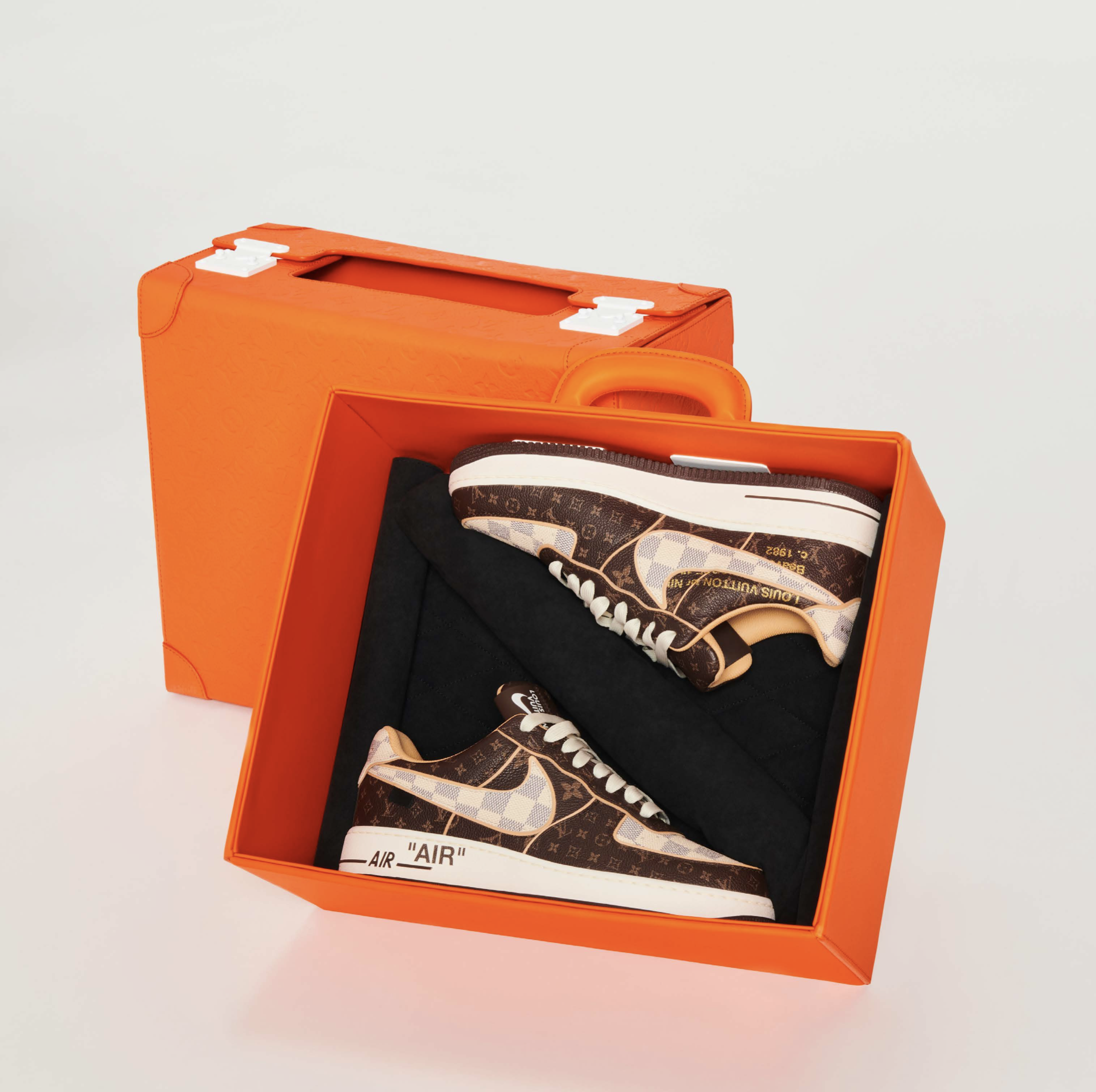 Reseller Accidentally Shares Bulk Louis Vuitton x Nike Air Force 1 Purchase  Receipt - Sneaker News