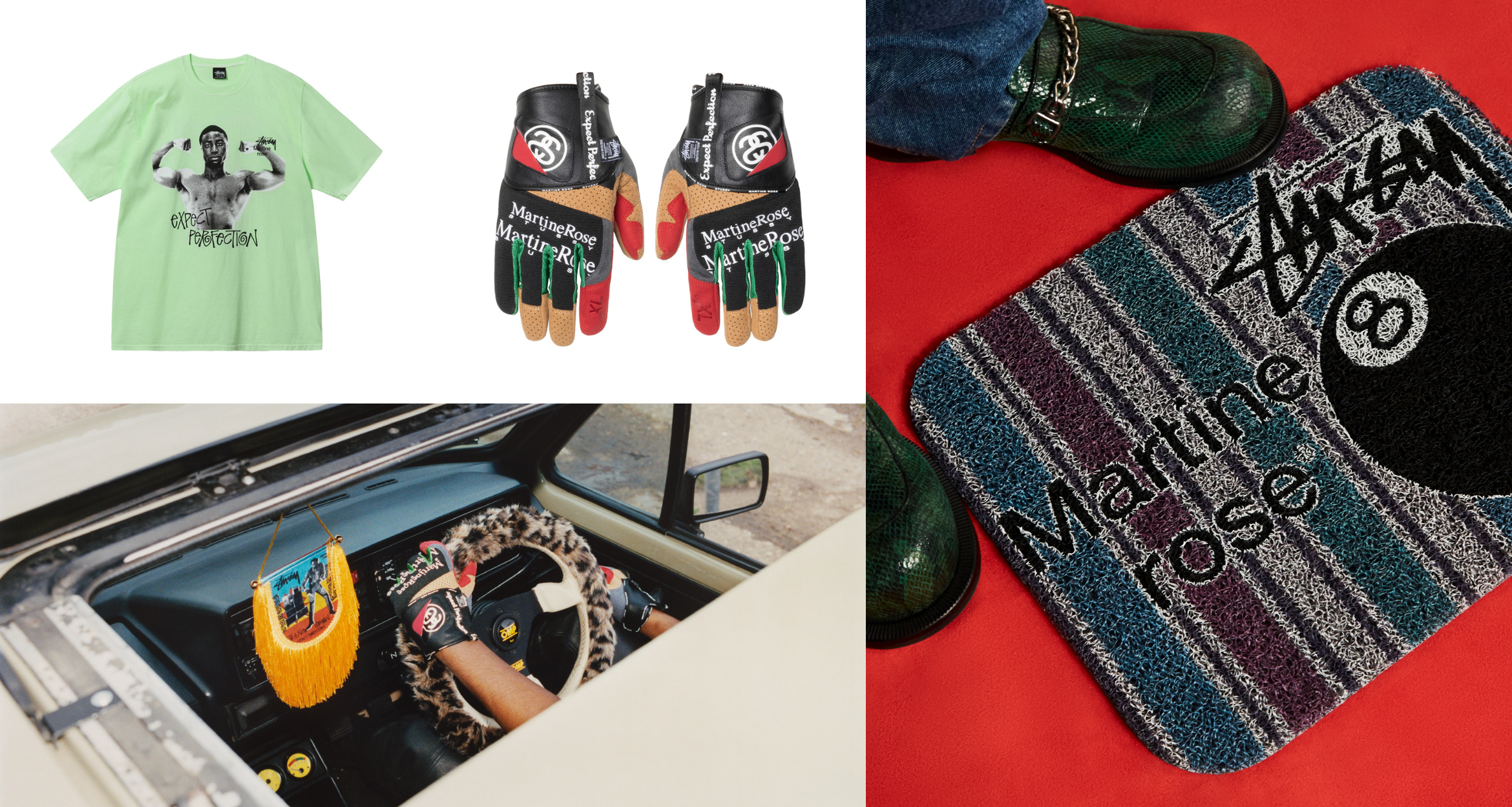 STUSSY & MARTINE ROSE CAR MAT SET カーマット N8nUv-m77785466073 | rccgcanada.net