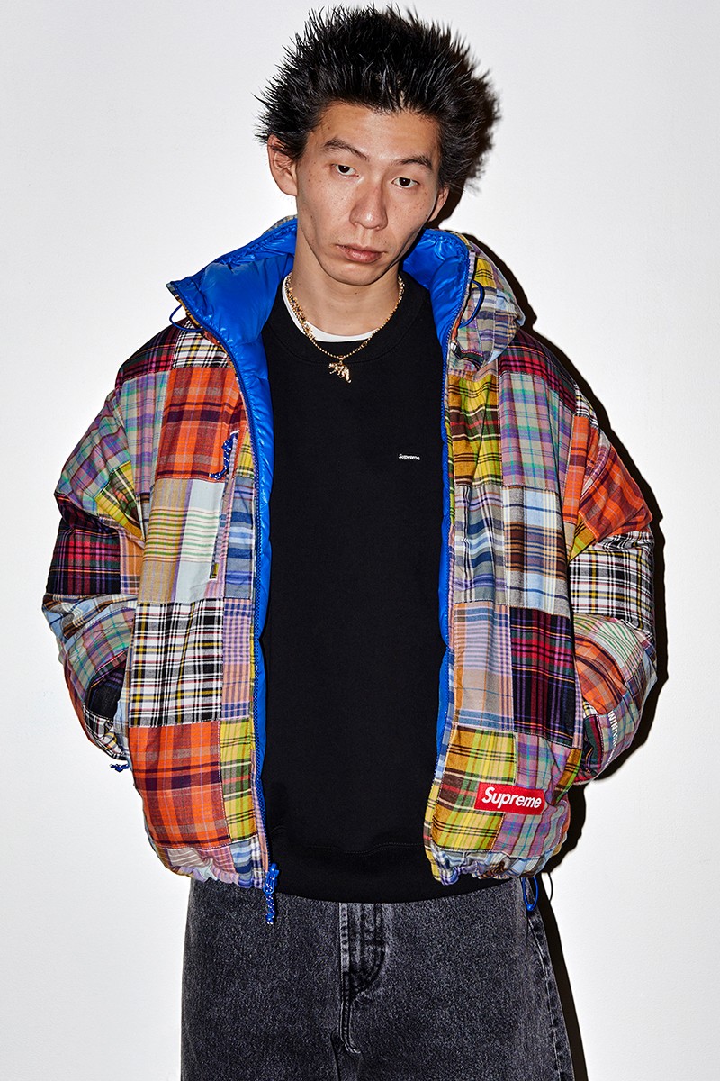 Supreme week1 basket weave plaid shirt L | www.ofa.sg