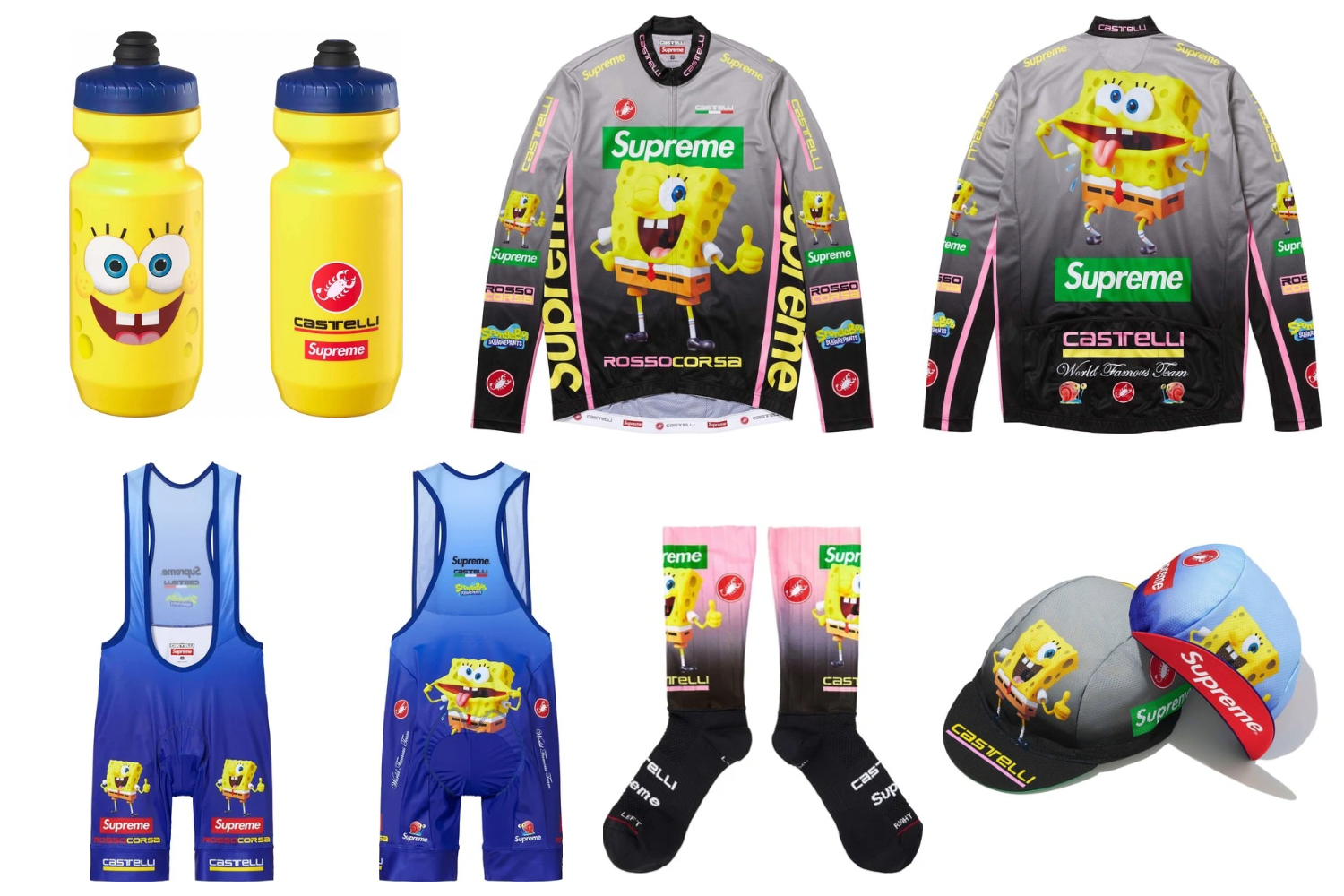 Supreme Reveal Long-Awaited SpongeBob Collab for SS25 Week
