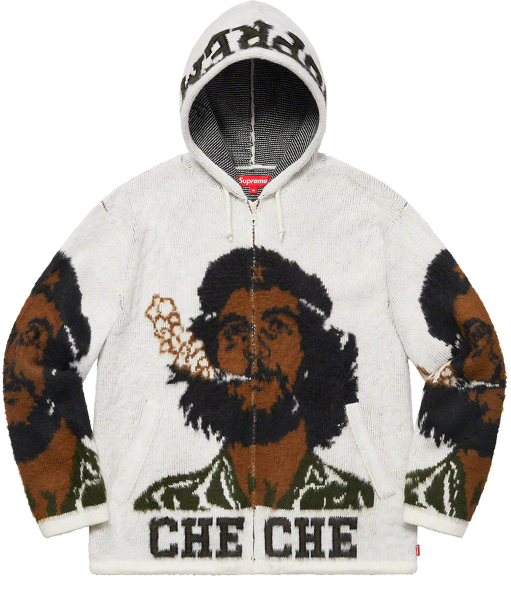 Che Hooded Zip Up Sweater | Supreme - SLN Official