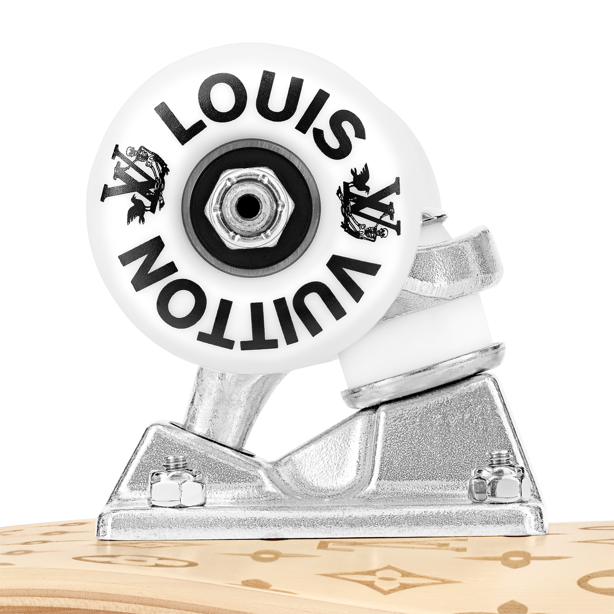 Louis Vuitton Virgil Abloh Neon LV Monogram Skateboard 118lv26 For Sale at  1stDibs