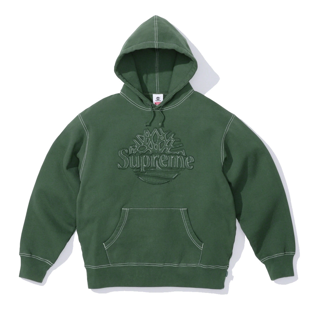 Supreme Timberland Hooded Sweatshirt (SS23) Heather Grey, 58% OFF