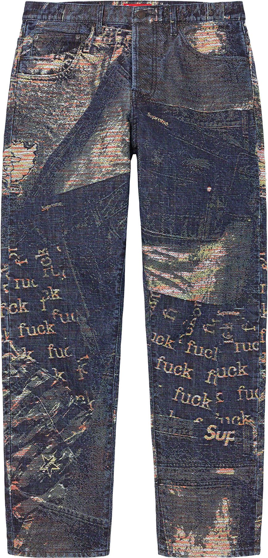 Supreme Archive Denim Jacquard Jean 楽天スーパーセール