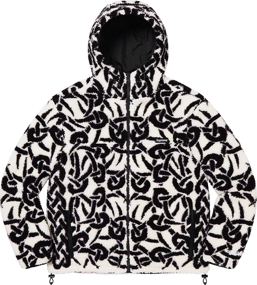 Celtic Knot Reversible WINDSTOPPER® Fleece Hooded Jacket | Supreme