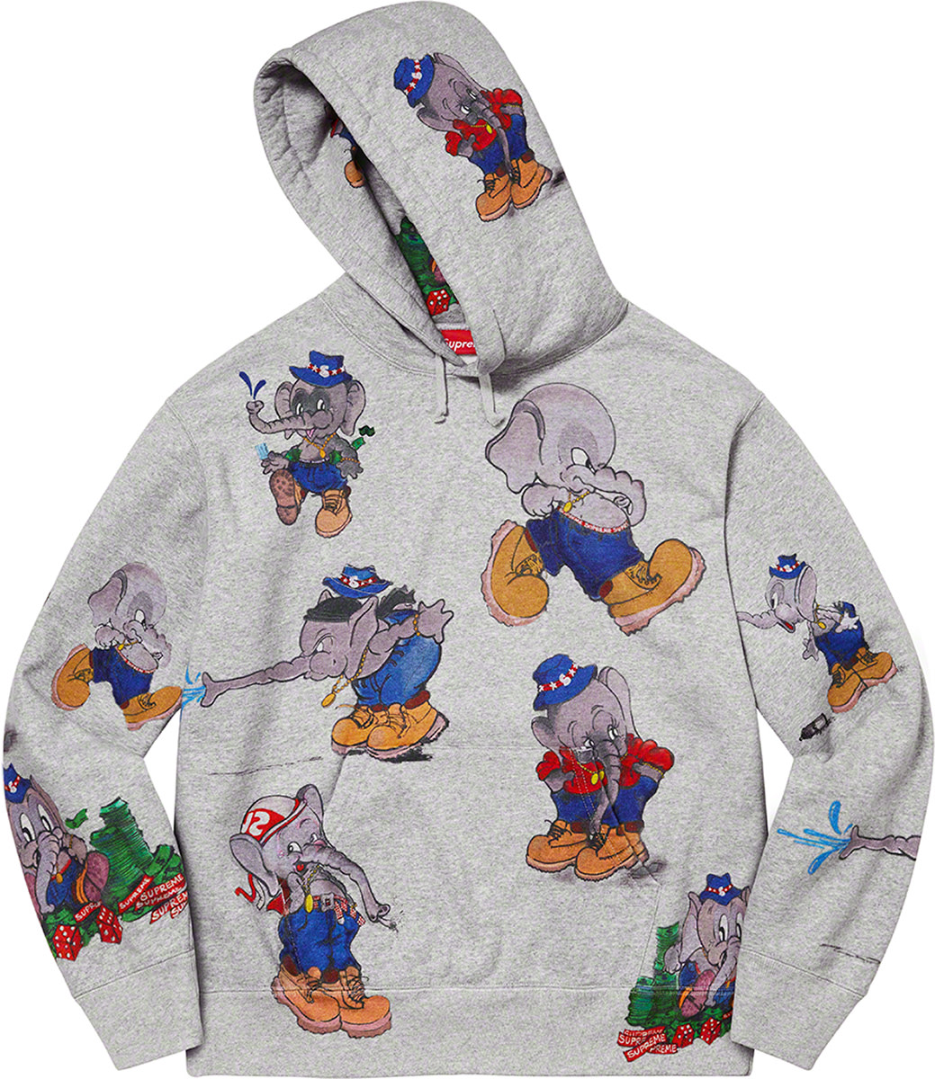 Supreme Elephant Hooded Sweatshirt | Supreme - SLN Official