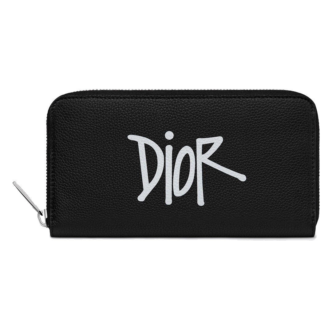 stussy dior wallet