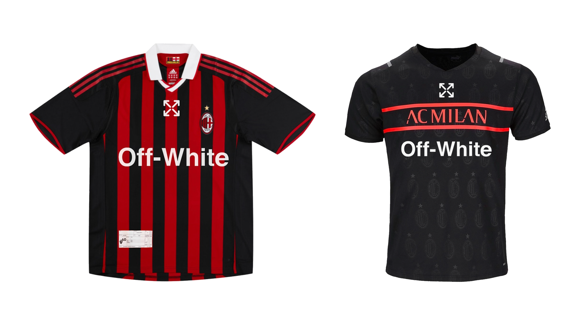 Official Off-White C/O Ac Milan Logo Shirt - Sgatee