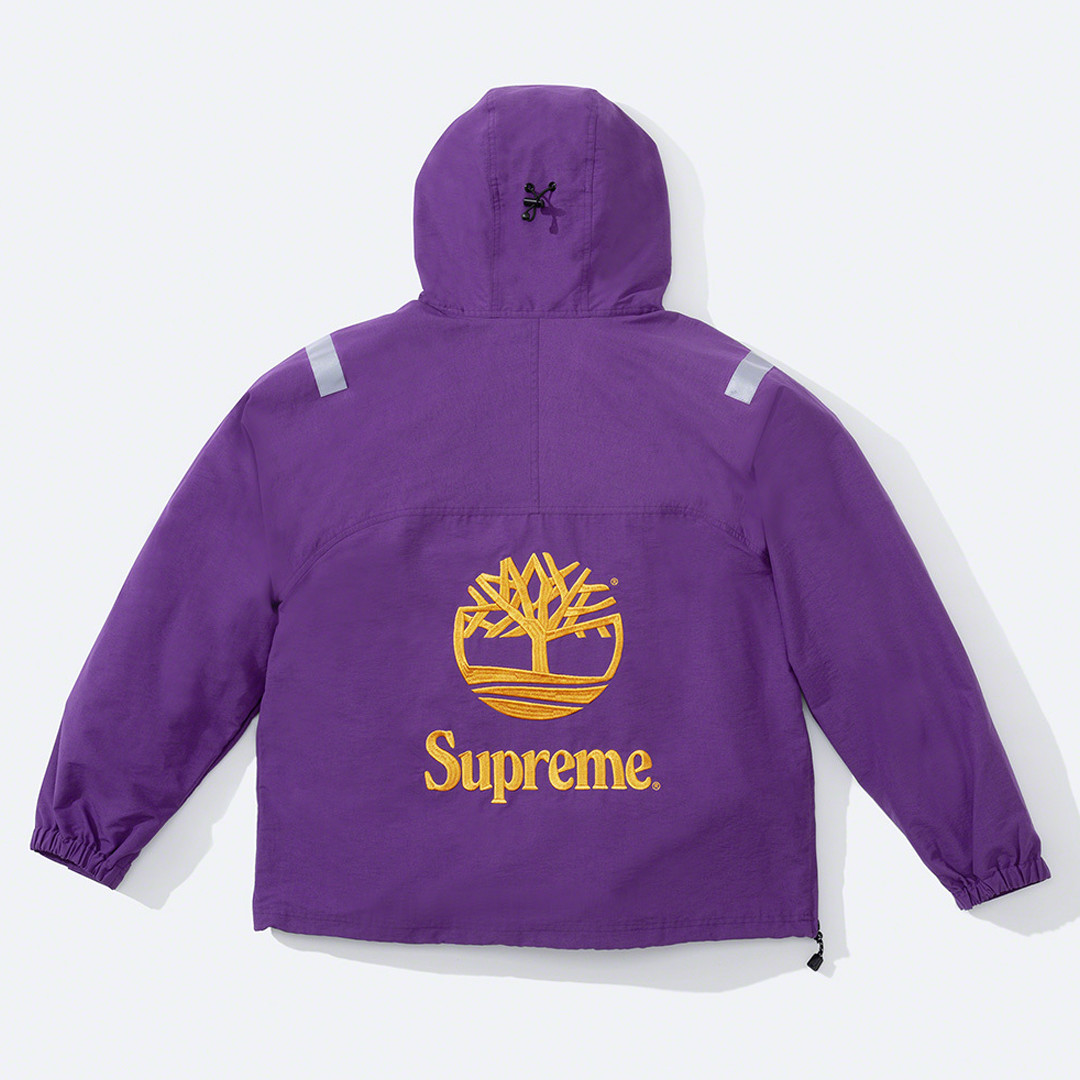 SUPREME  reflectivetapinghooded pullover