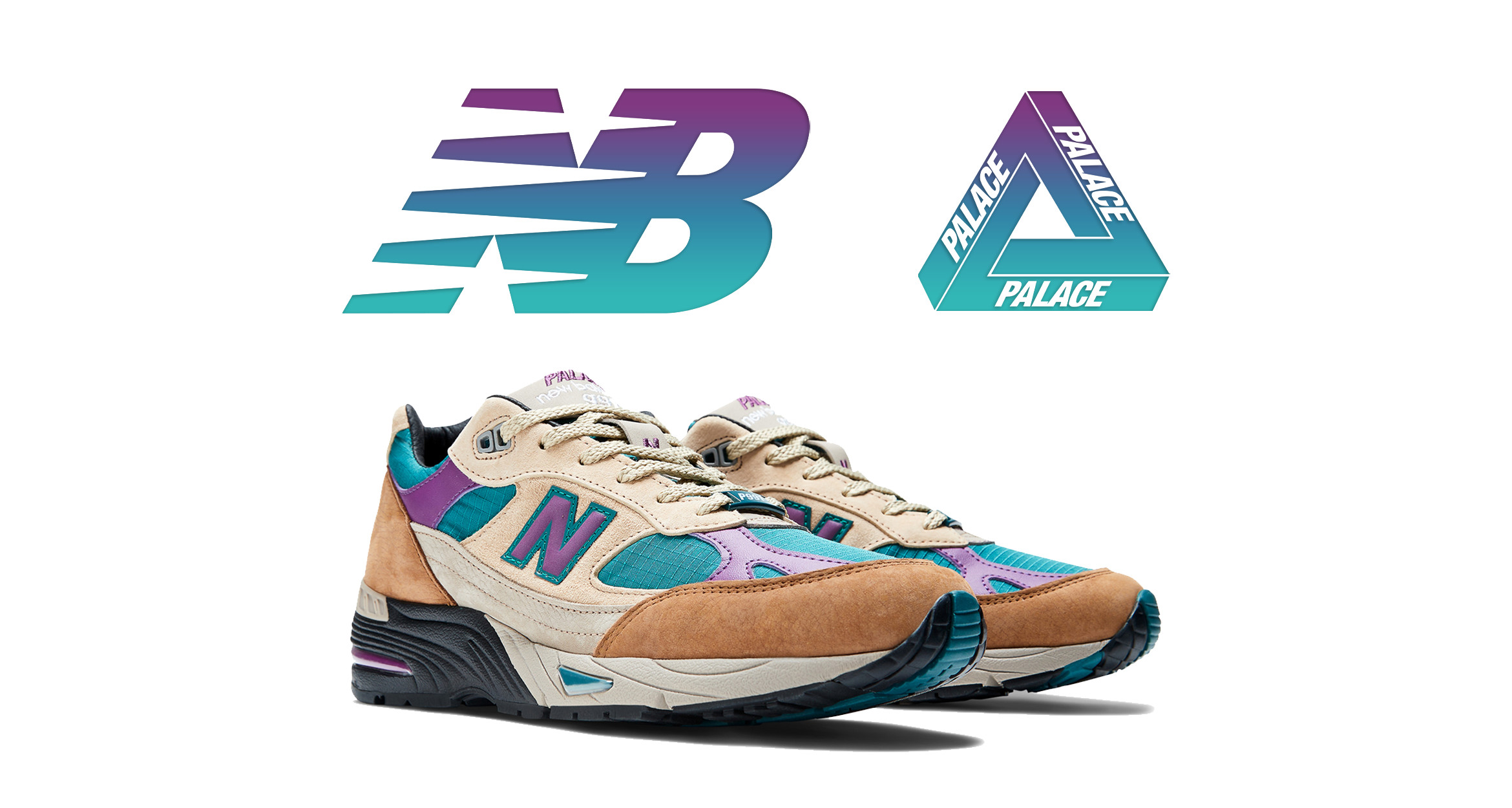 Palace Launch Sporty New Balance 991 Collection - SLN Official