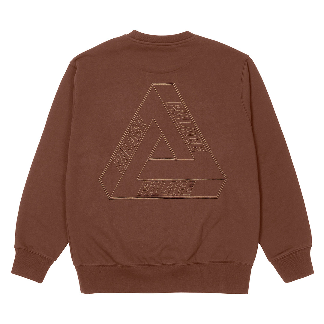 Palace Tri Stitch Crew | Palace - SLN Official