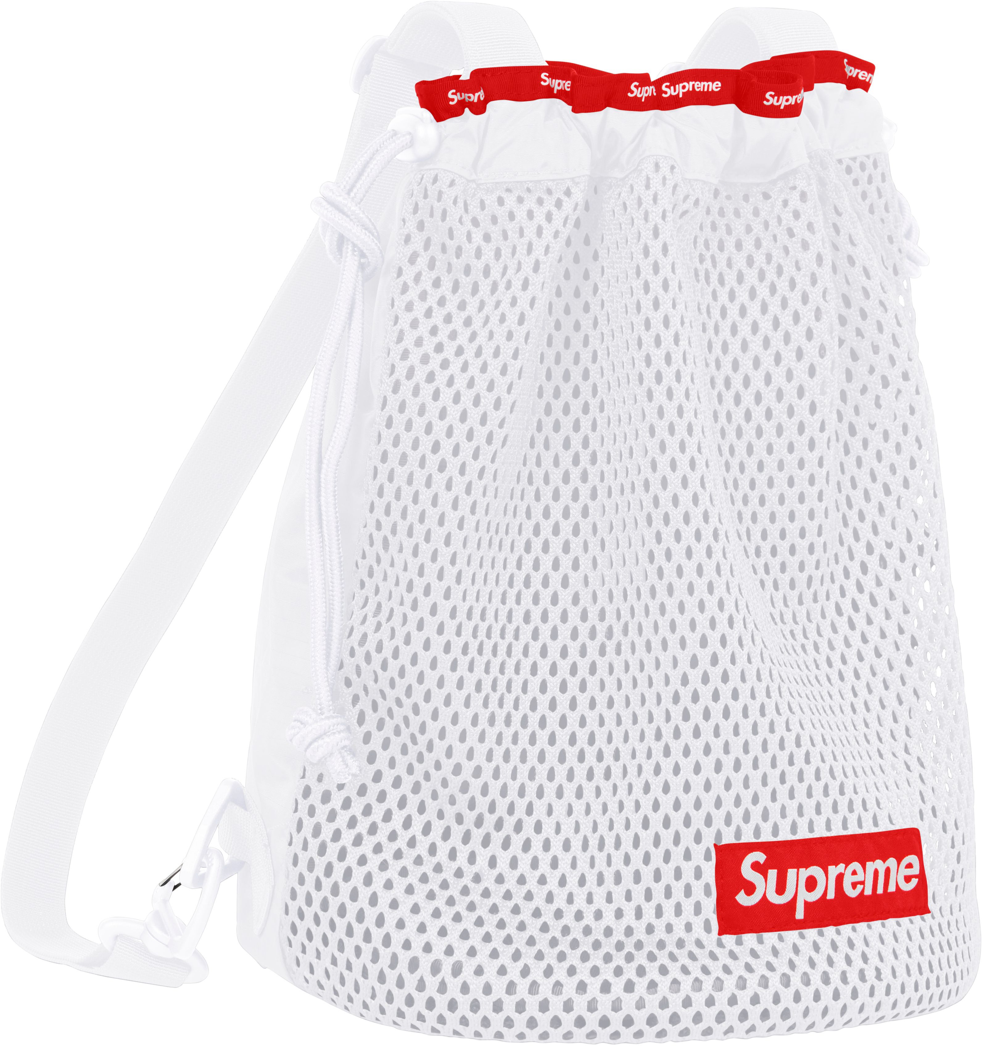 【最新作国産】supreme mesh small backpack black バッグ