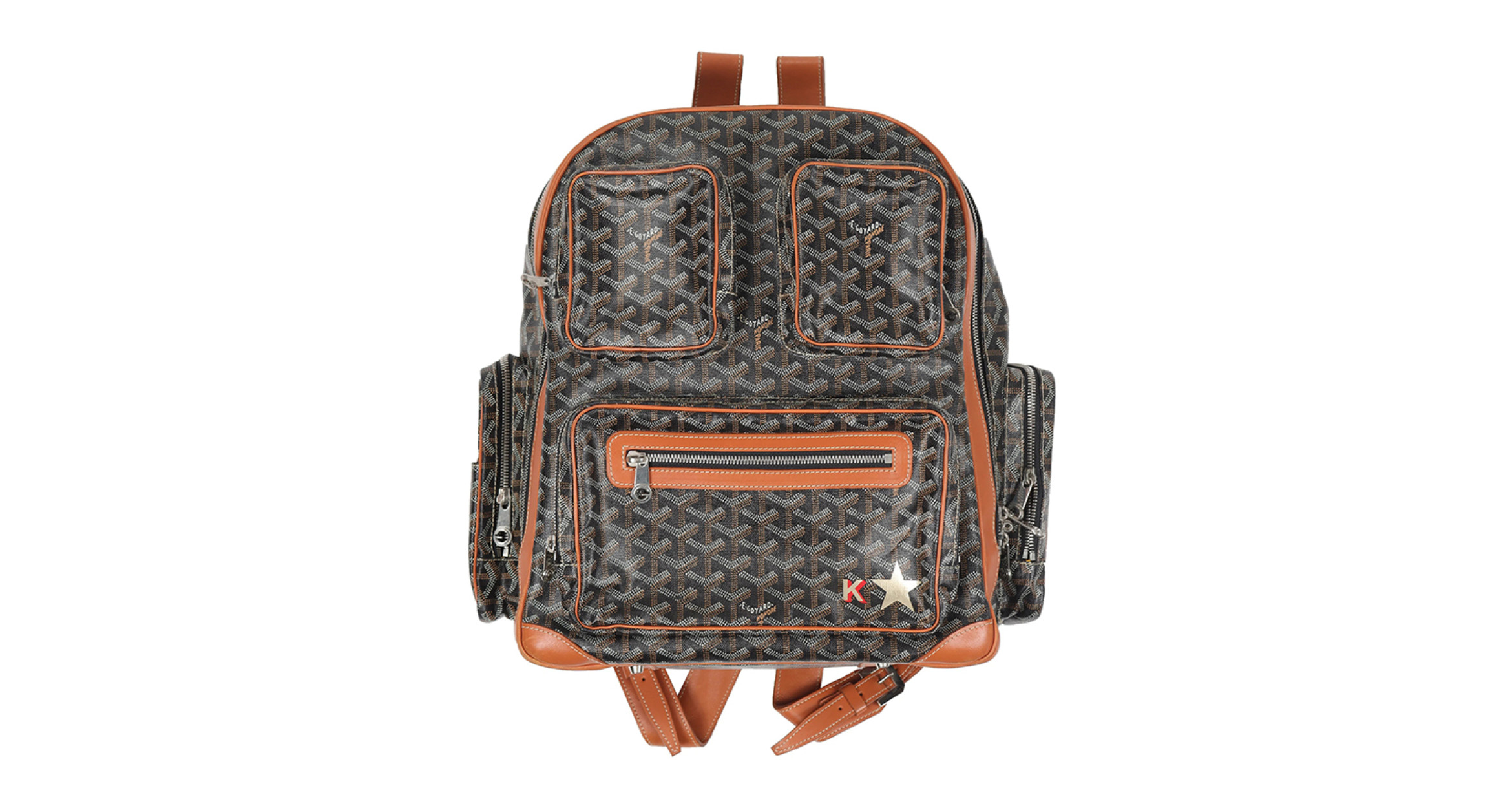 Kanye West's 1 of 1 Goyard Robot Face Backpack Sells for