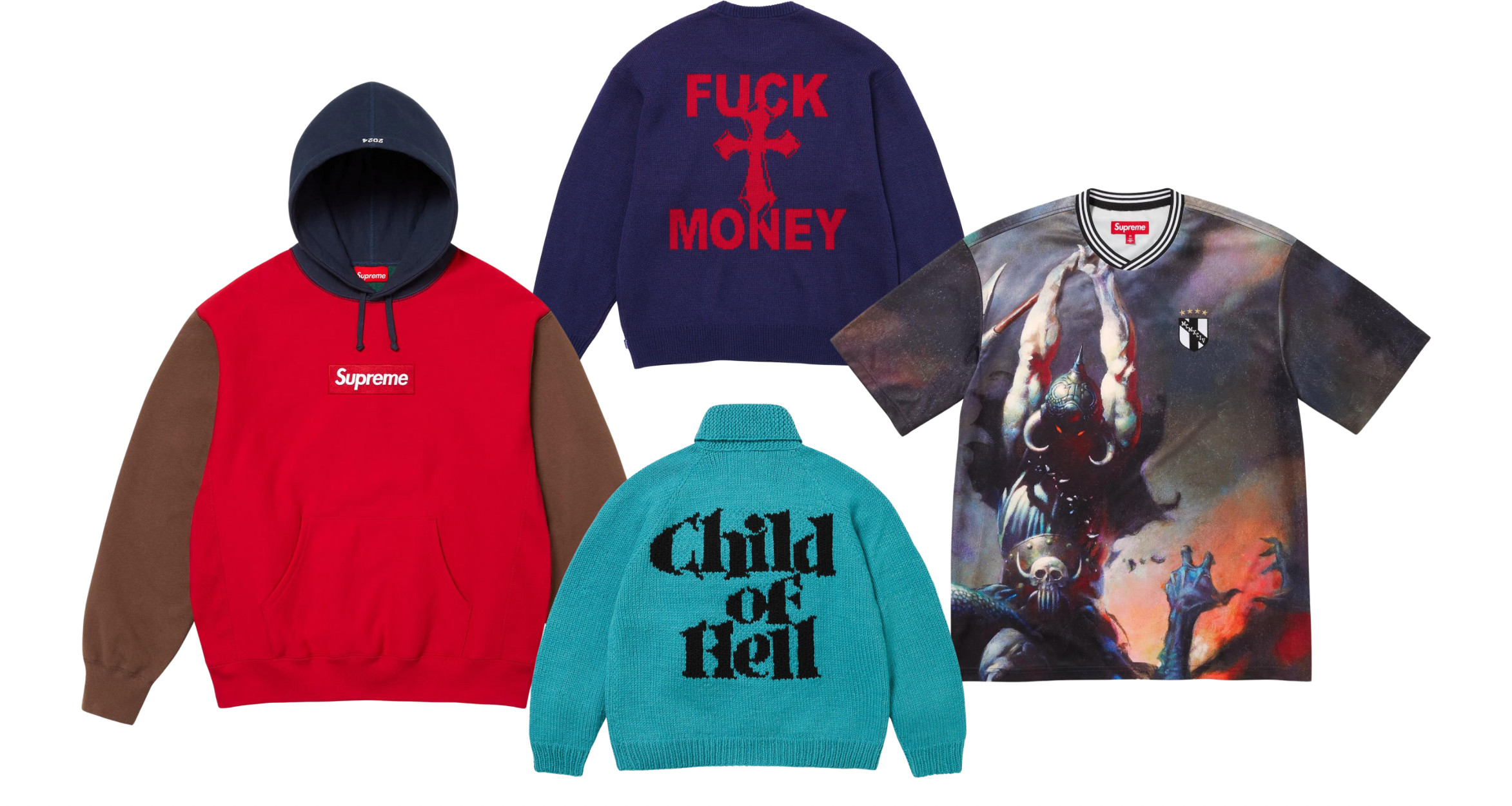 Supreme Child of Hell Cowichan Sweater Shop - Supreme