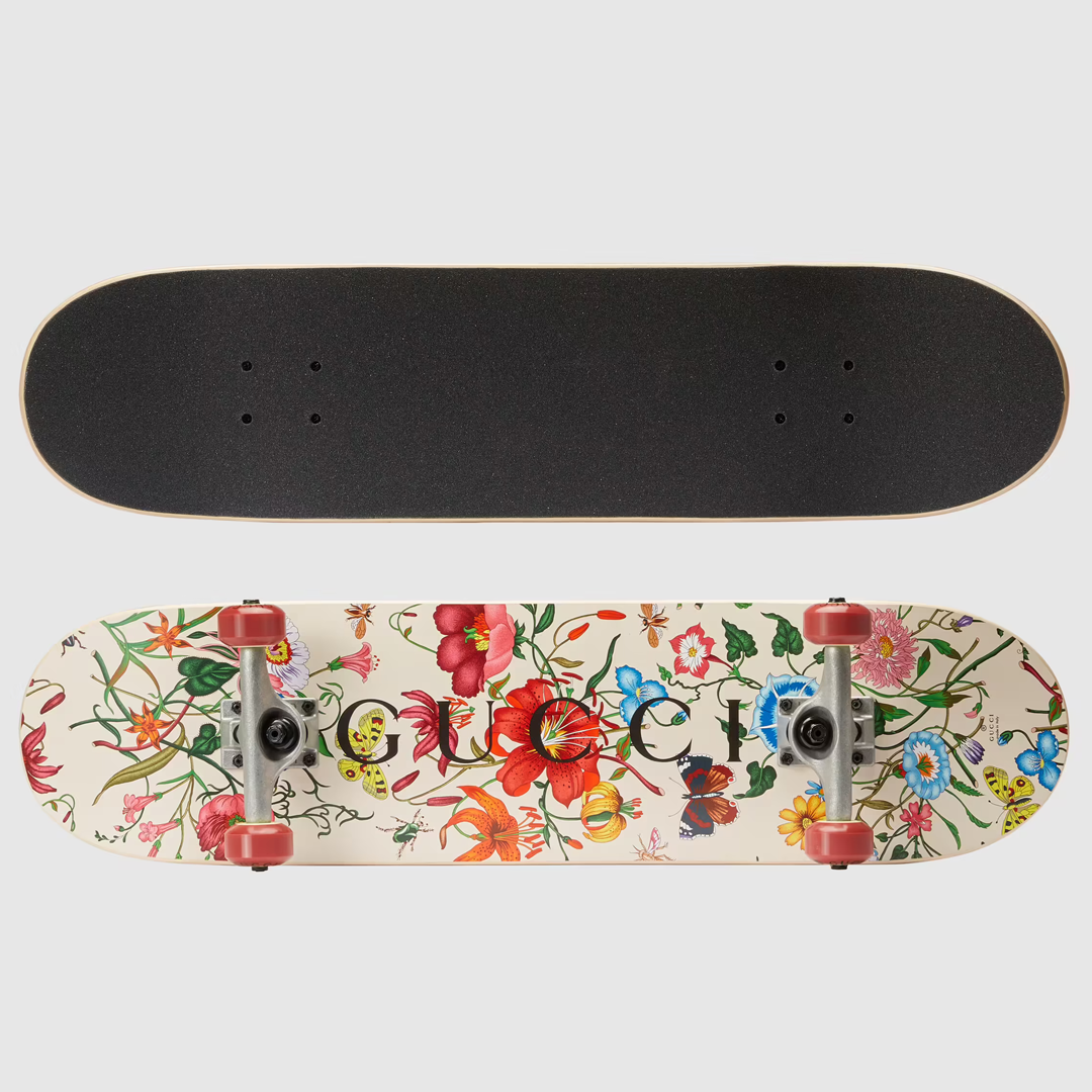 Gucci Skateboard Floral | Gucci - SLN Official
