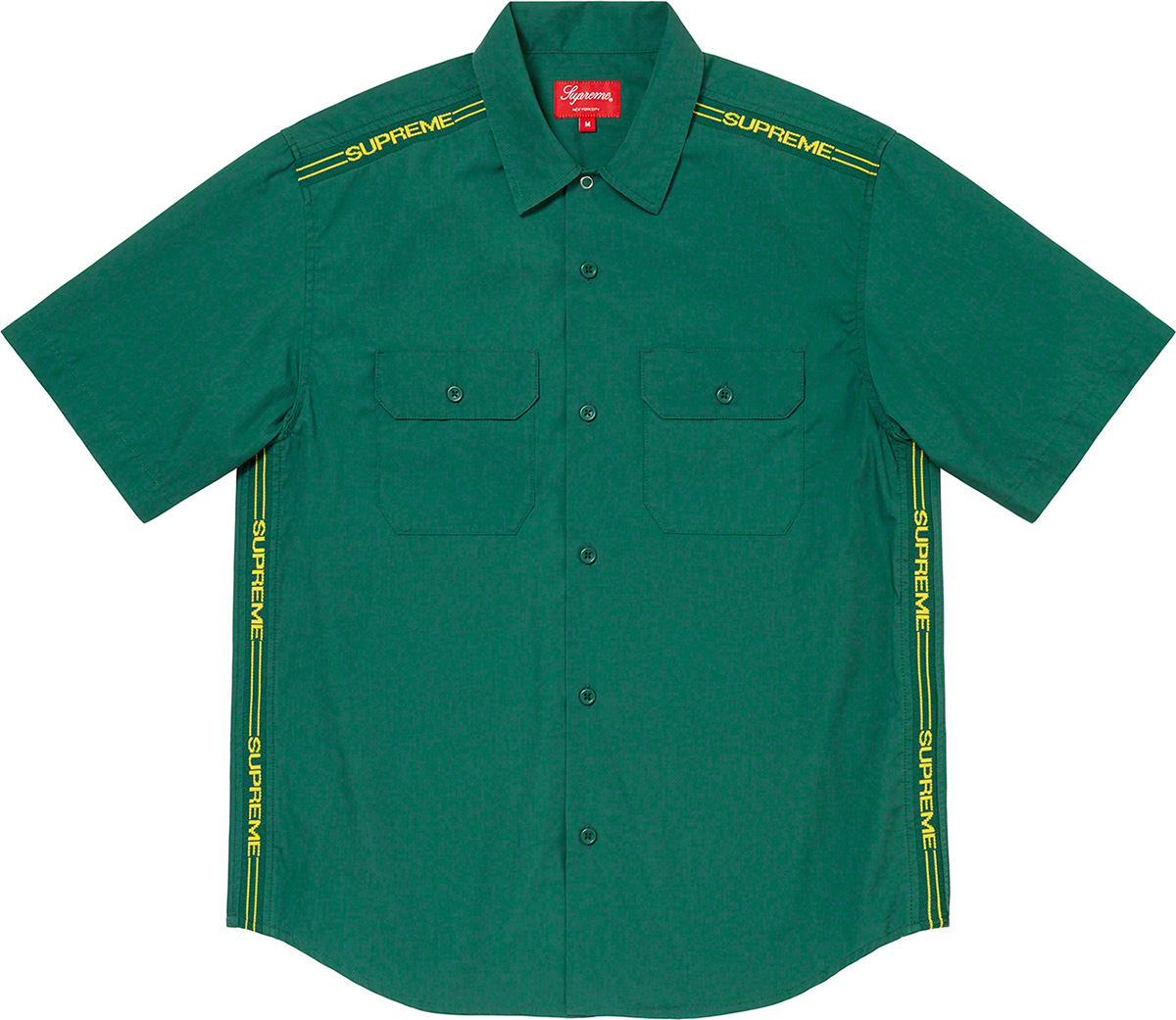 Logo Rib S/S Work Shirt | Supreme - SLN Official