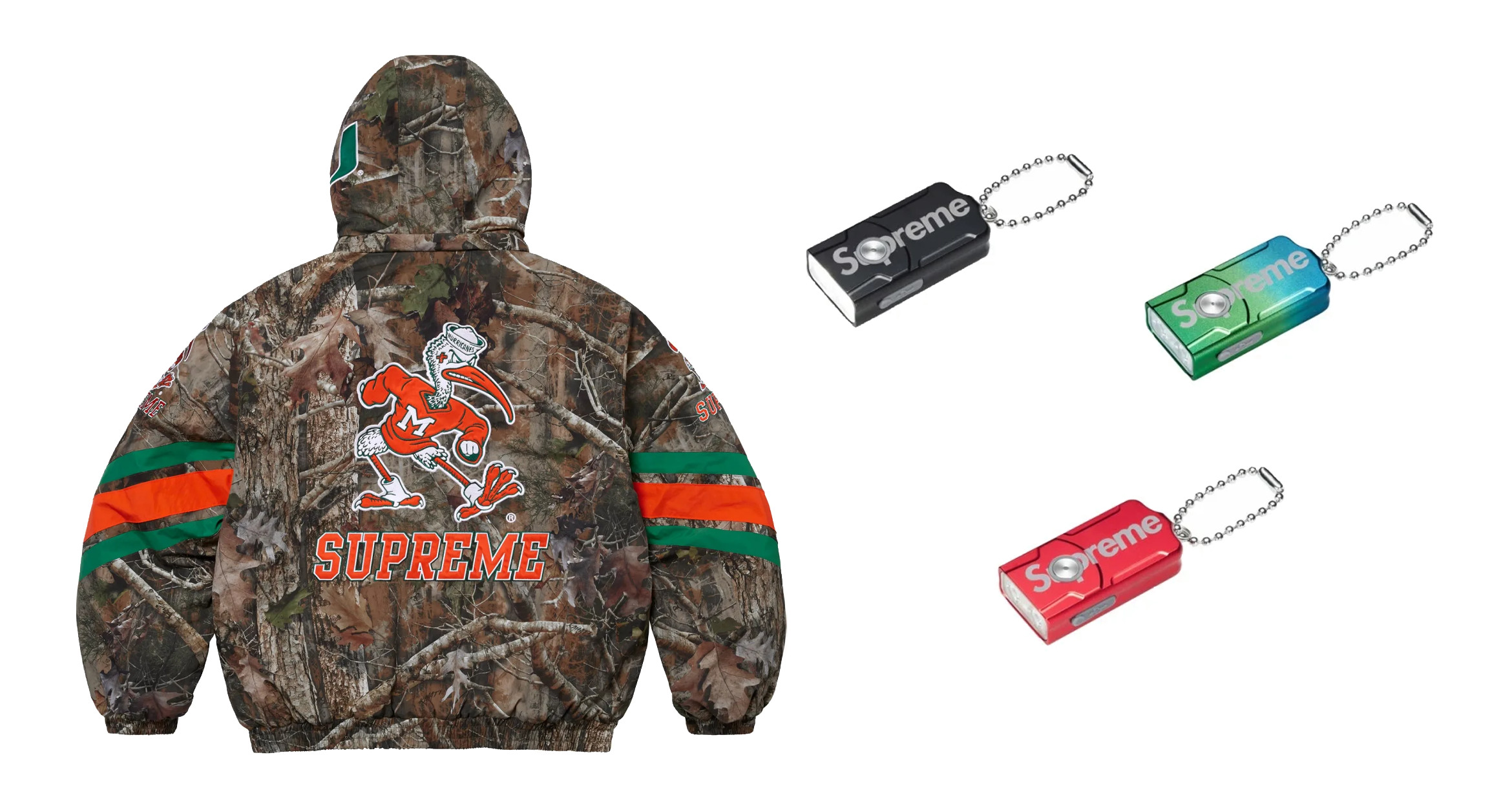 Supreme x NCAA Team Collection, Mini Flashlights & Everything Else Releasing This Week