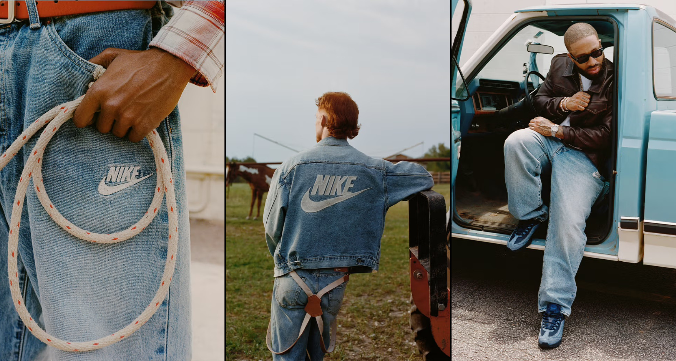 Nike x Levi’s Reveal Denim Air Max 95s + Coordinating Apparel