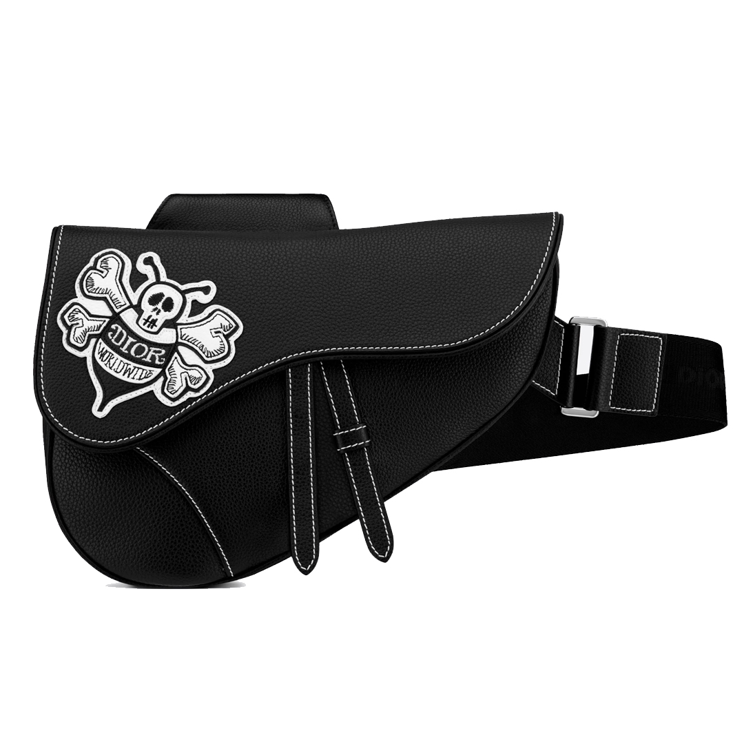 dior saddle bag stussy