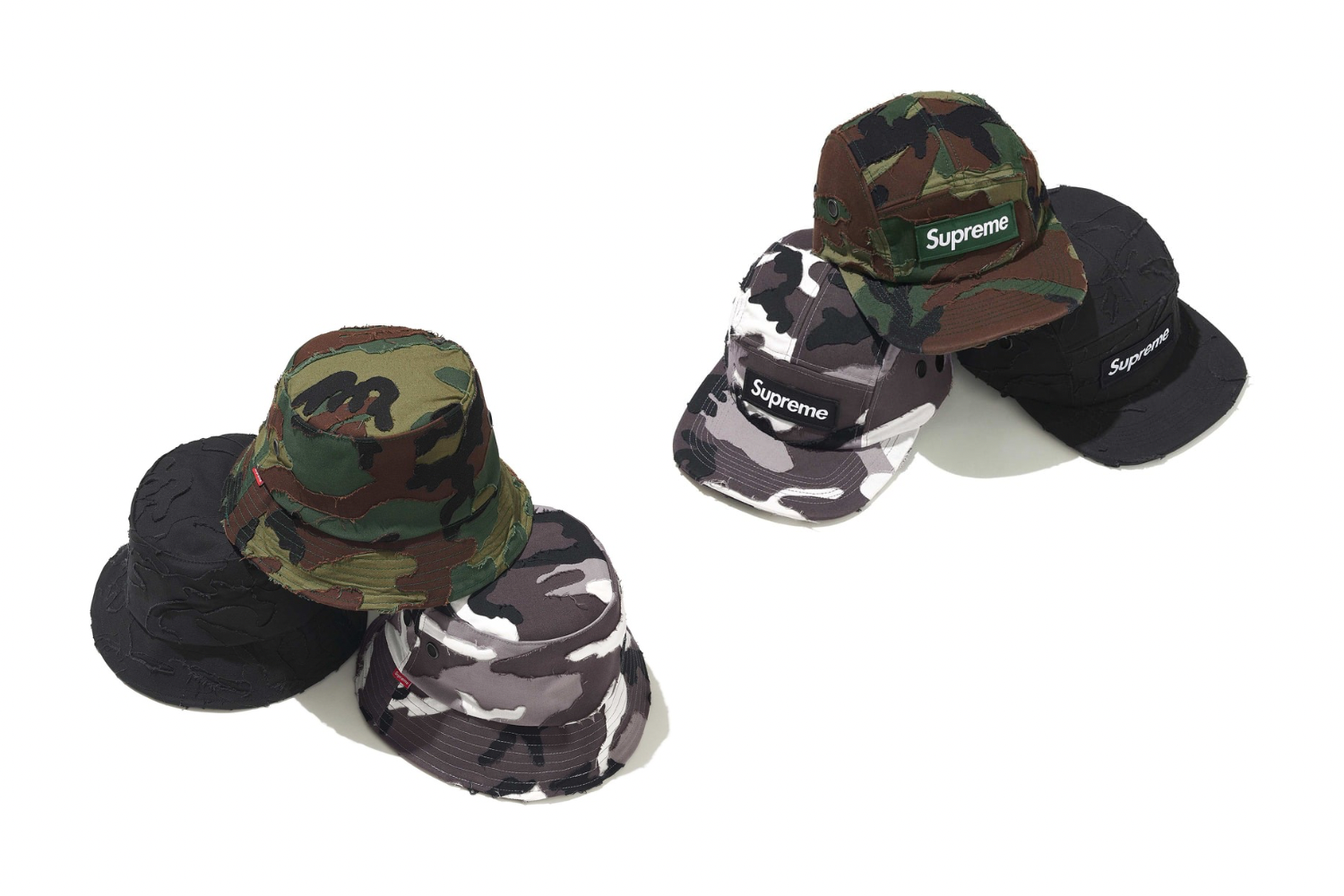 25SS Supreme Capital S/S Top Camo M 新品 Supreme Capital S S Top (SS25) - $68
