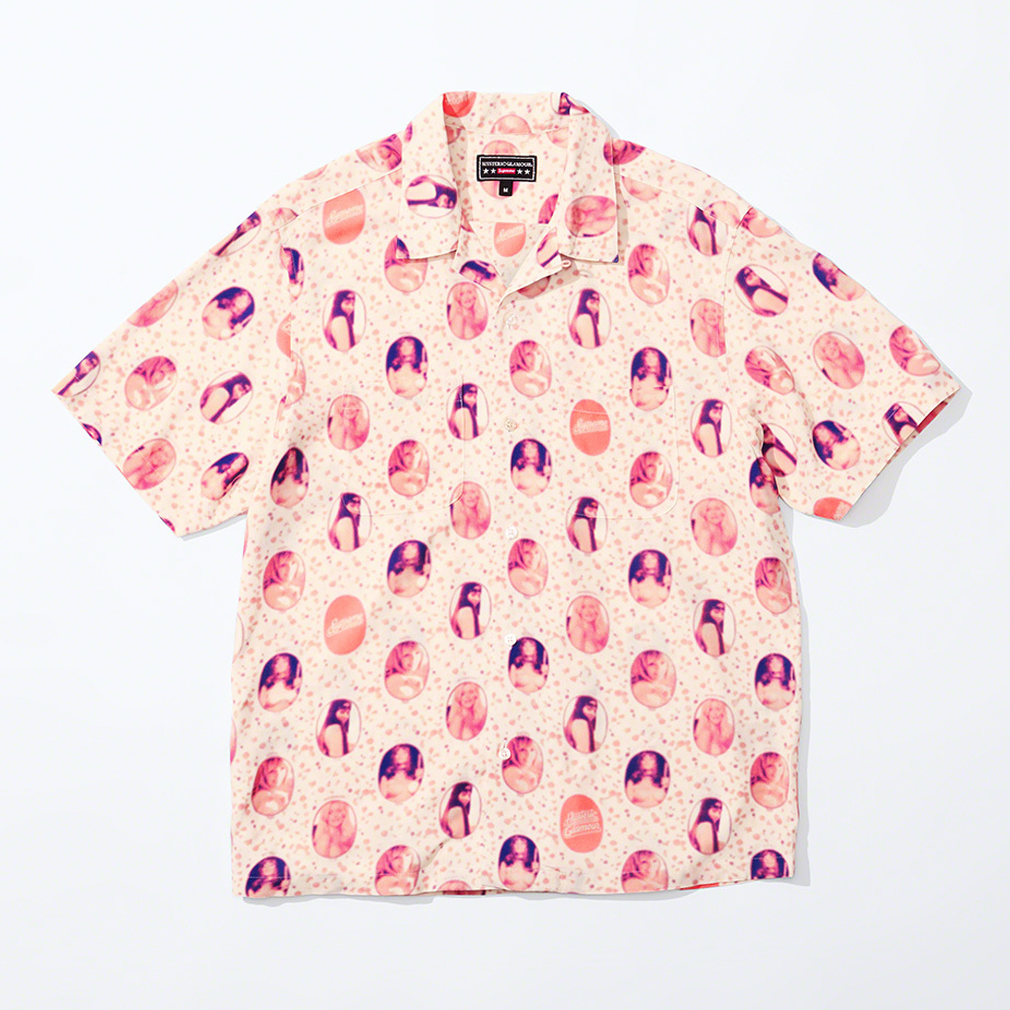 Supreme Hysteric Glamour Blurred Girls Rayon S/S Shirt | Supreme