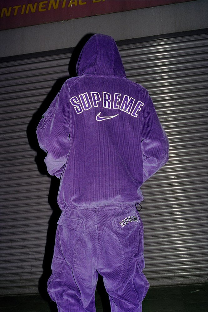 Supreme/Nike Arc Corduroy Hooded Jacketコーデュロイ