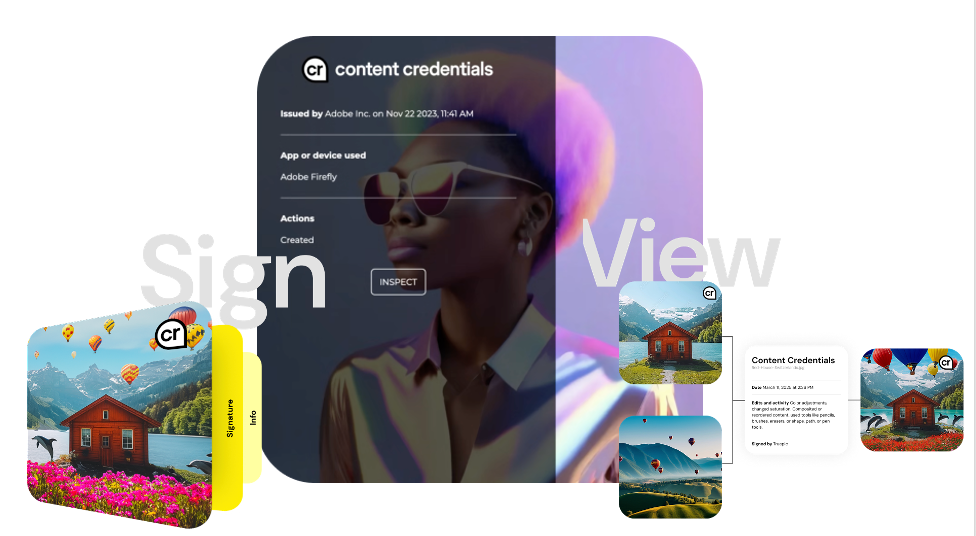 C2PA Adopt Sign View
