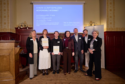 KHMW Scriptieprijzen foto Bastiaan van Musscher