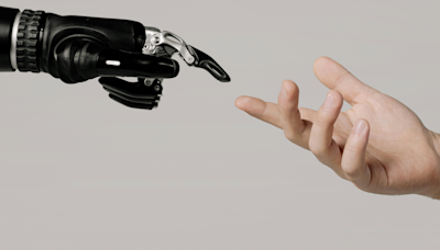 Man machine reflect relation technology relatie technologie reflectie mens machine computer robot chatbot