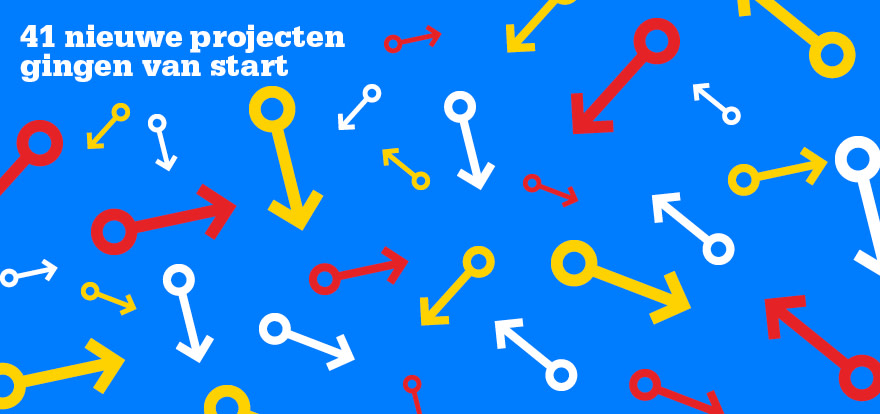 Jaarverslag 2025 | 41 nieuwe projecten van start