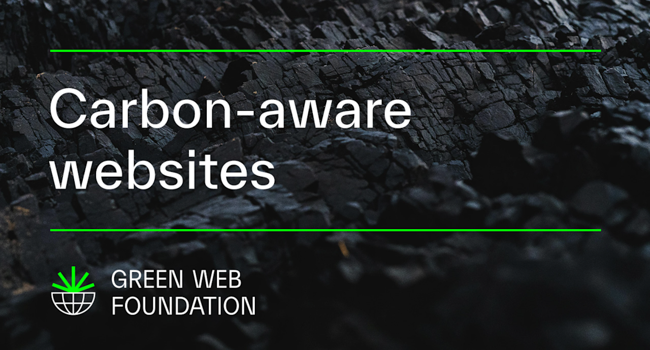 Carbon Aware websites