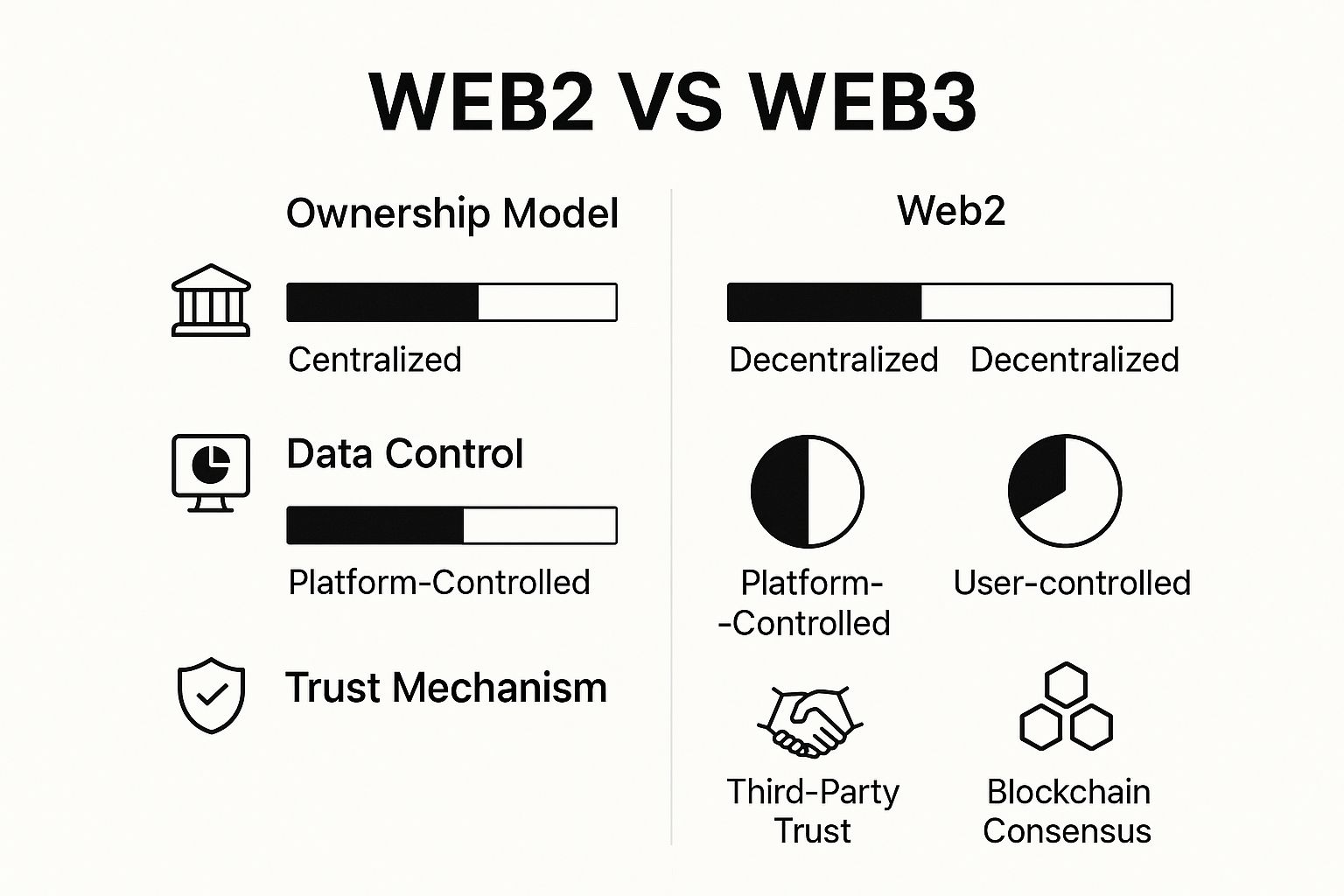 Infographic about what is web3