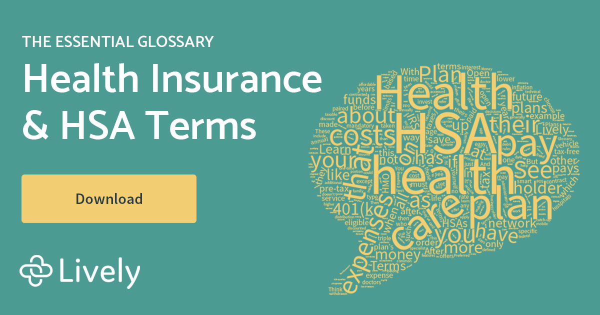 health insurance and hsa terms glossary