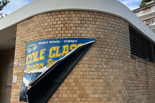 ColeClassicSignFlapping