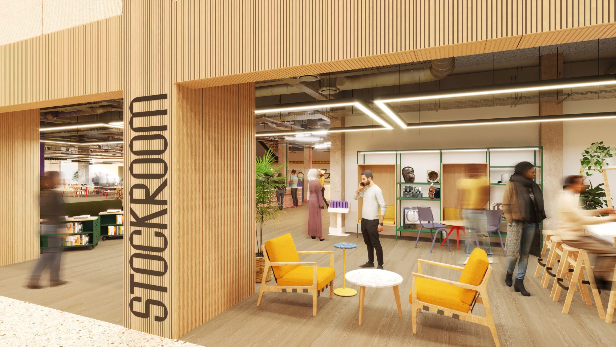 Stockroom - Adlington Walk Visual CGI
