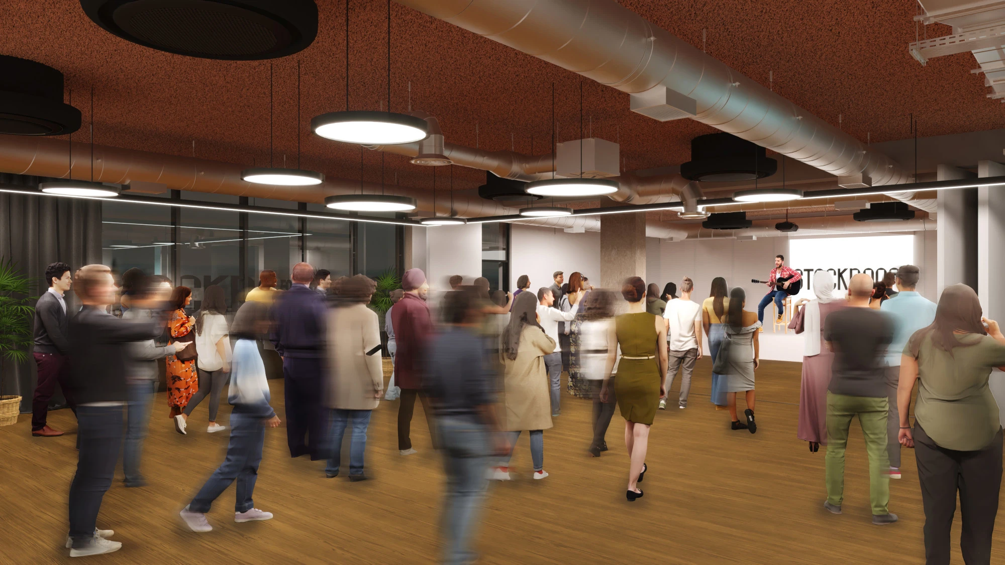 Stockroom - Studio Space CGI Visual 2