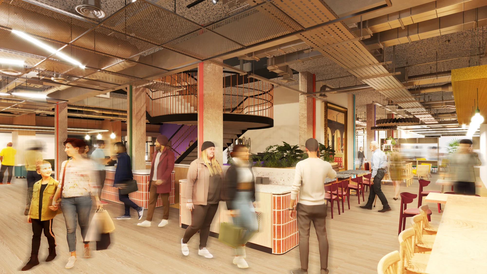 Stockroom - Cafe Bistro CGI Visual