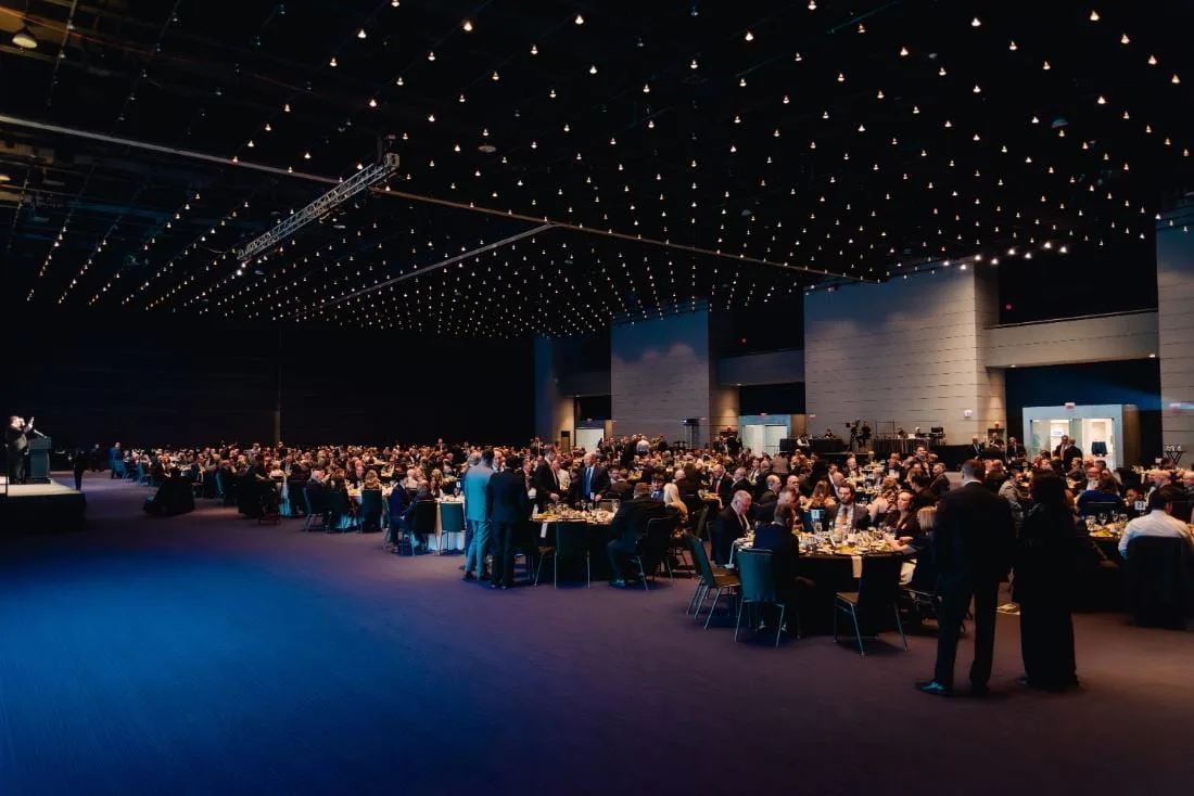 Dinner for the 21st Annual Traffic Club of Pittsburgh.
